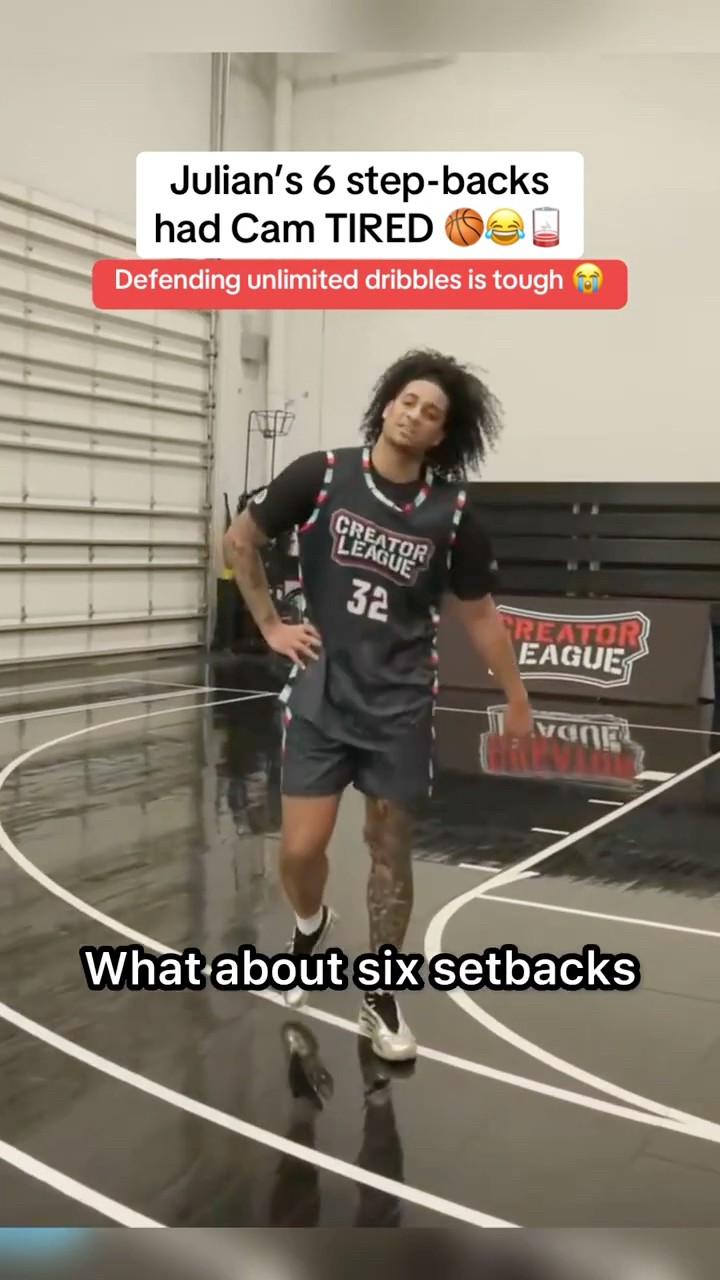 Cam Wilder was tired after Julian Newman’s dribbling ??