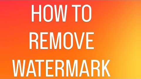 How to remove watermark from videos | 4 Easy methods (2025 video) #howtoremovewatermark