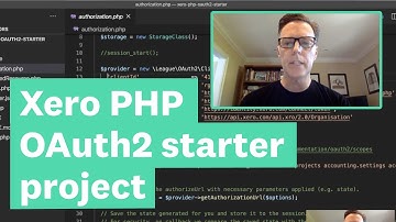 Up and running with xero-php-oauth2-starter project