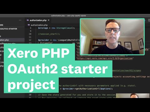 Up and running with xero-php-oauth2-starter project