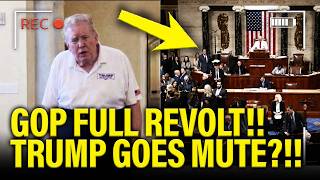 Trump GOES MUTE as GOP FINALLY REVOLTS!!