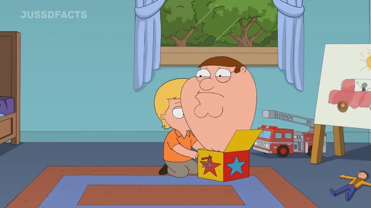 Family Guy Peter Wears Lois' Blue Jeans 