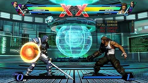 UMVC3 Taskmaster, Hulk Haggar combo #1