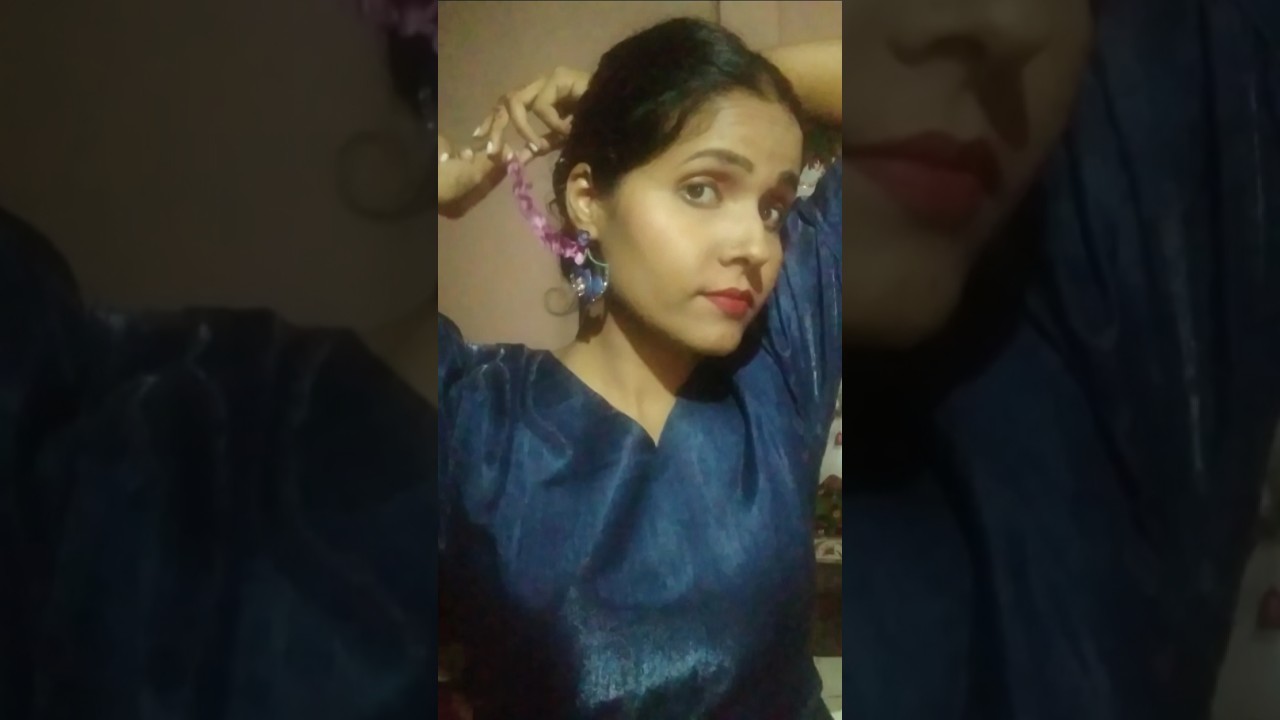 Made real flower earrings chain 