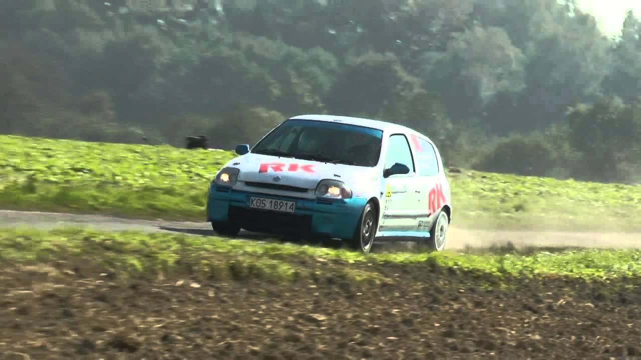 Rajd Jastrzębski 2013 - Rafał Kręcioch / Marcin Roik - Renault Clio