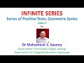 Mathematics: B Sc-II Semester: Infinite Series: Video-3