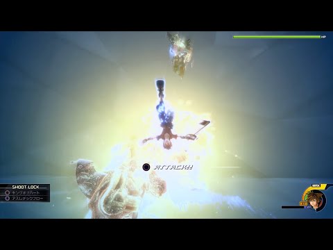 【KH3 Re Mind】全ブラックコードON All Pro Codes クリティカル/Lv1 Critical/Lv1 vsヨゾラ Yozora ノーダメージ  No damage