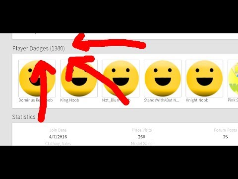 How To Get 1000 Roblox Badges Within 10 Minutes Youtube