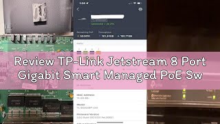 Review TP-Link Jetstream 8 Port Gigabit Smart Managed PoE Switch (SG2008P) - 4 PoE+ Port @62W, Omada