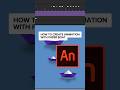 How to create a PAPER BOAT animation ⛴️🌊 #animationlesson #adobeanimate #2danimation