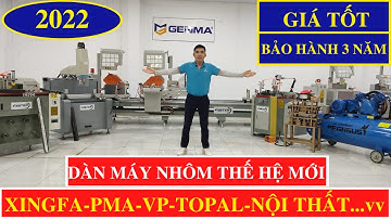 Máy Cắt Nhôm 2 Đầu 2022 | Dàn Máy Nhôm Giá Tốt Thế Hệ Mới || Genma Việt Nam
