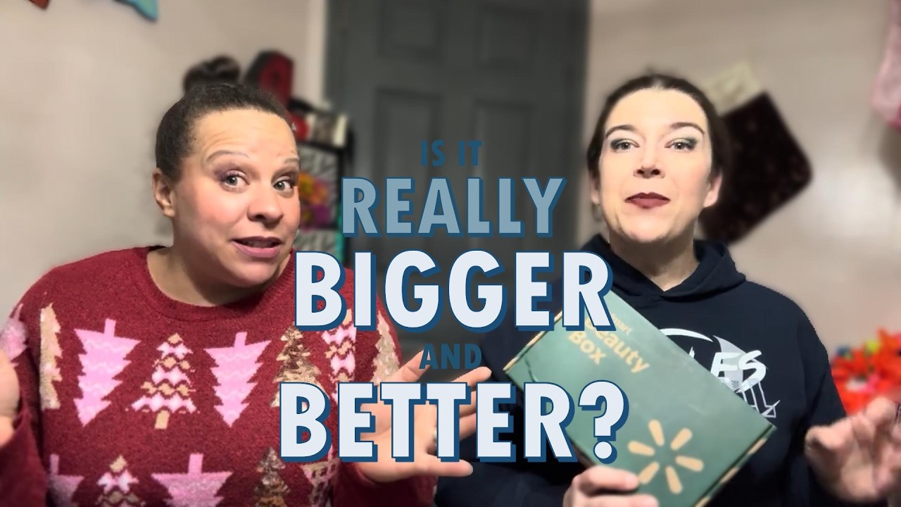 Больше и лучше? Зимняя бьюти-бокс Walmart 2025.