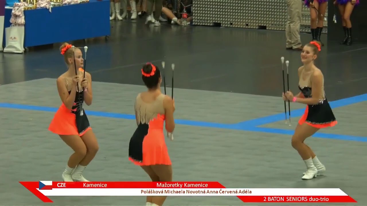 Hraběnky Kamenice 2Baton Senior Trio | MS Praha 2017