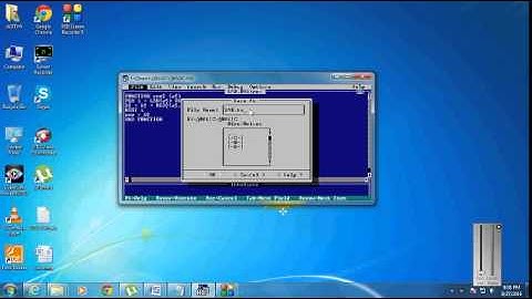 How to save qbasic program as a text file and copy in MS word?