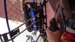 Paramotor HPR 180 pushes 2 tonne 4x4!