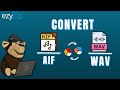 How to convert aif to wav online simple guide