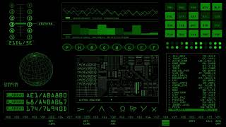 4K Green Hacker Screen 2 : MatrixInspired Cyber Ambienc : Emerald Cipher : A Cyber Odyssey