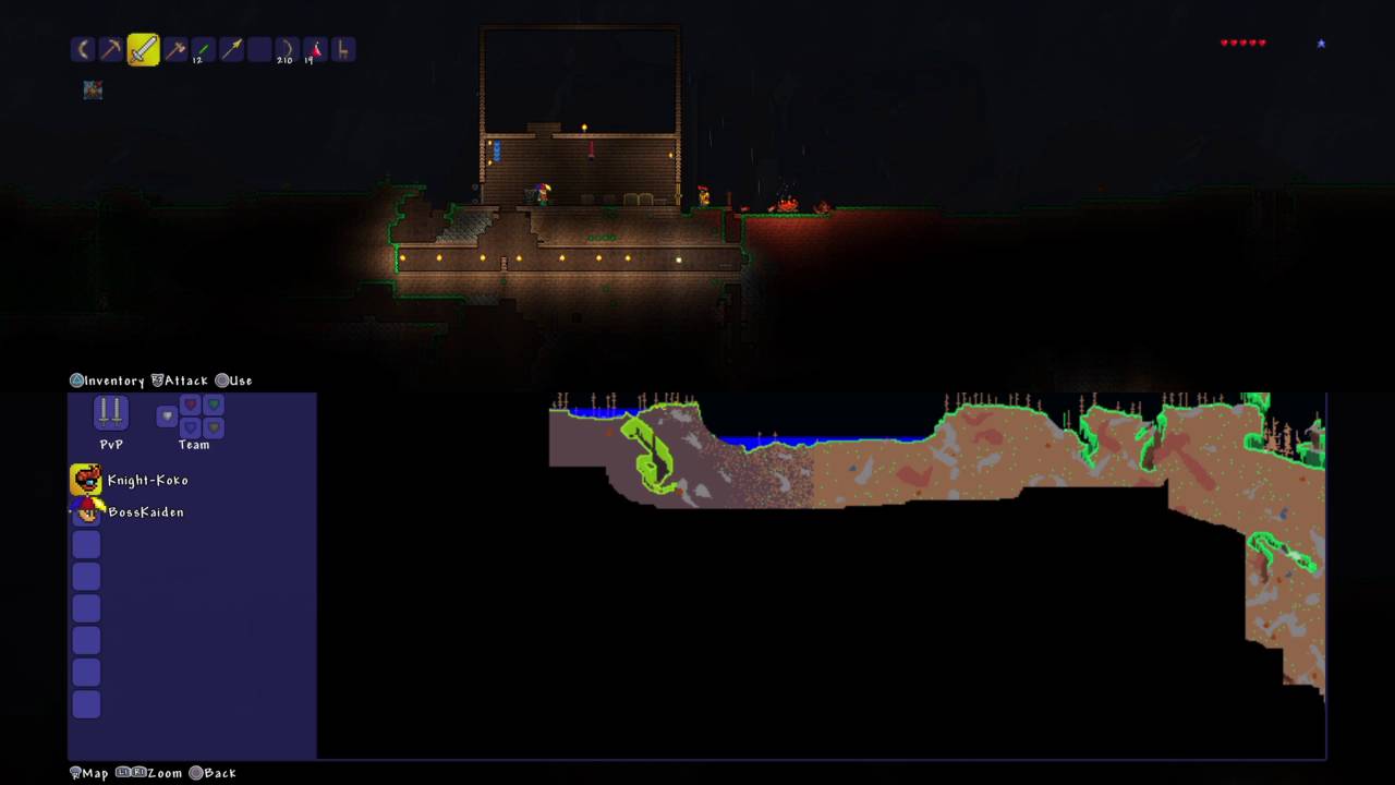 BossKaiden's Live Terreria with Knight-Koko