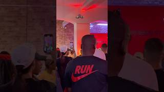The Nike Shake out run on the day before Sanlam Cape Town Marathon, Nike took over 70 Bree Street.