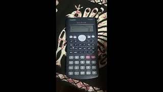 How to show every alphabet of English language in a fx-82MS calculator