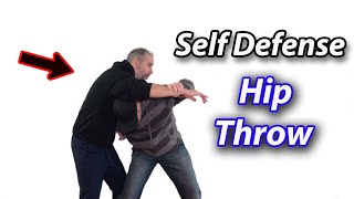 Self Defense against a Hip Throw