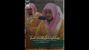 ﴿إِنَّ هذا لَهُوَ القَصَصُ الحَقُّ﴾ من سورة آل عمران .. الشيخ الوليد الشمسان 🤍.