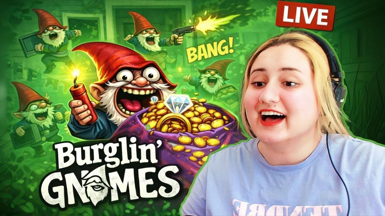 Burglin' Gnomes — ГНОМИ ЗІЙШЛИ З РОЗУМУ 😂 | СТРІМ З БРАТОМ