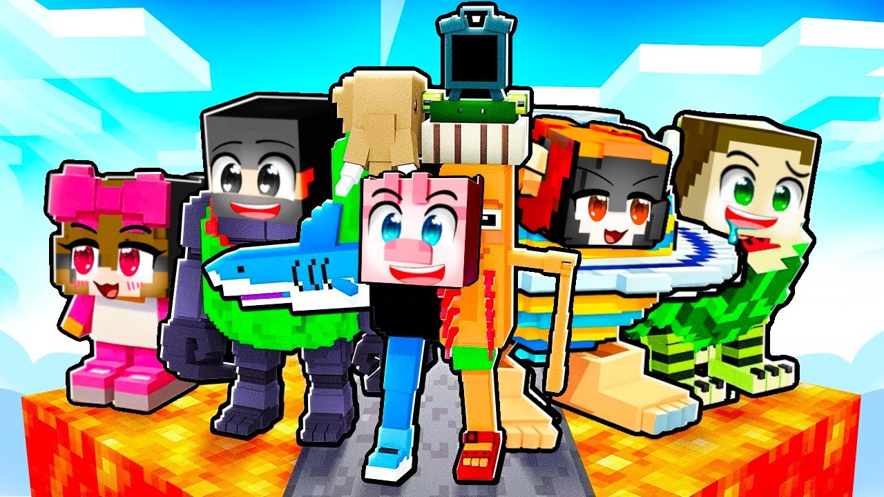 Přežij JEDEN BRAINROT LÁVOVÝ BLOCK v Minecraftu!