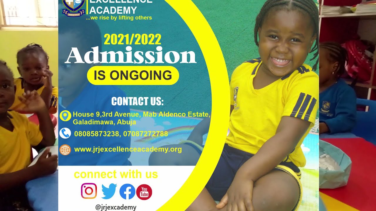 Welcome to 2021/2022 Academic Session - JRJ EXCELLENCE ACADEMY