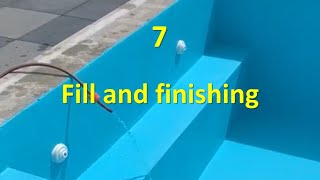 Fill and finishing my pool. Finally Finished My Pool