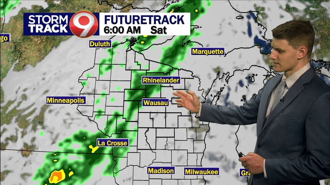 Rain possible this weekend - YouTube