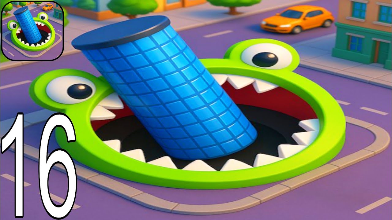 Hole.io - Gameplay Walkthrough Part 16 Tutorial NEW Mobile Game (Android,ios)