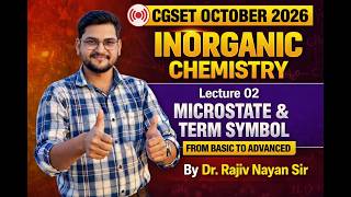 Microstate & Term Symbol Part 2 | CSIR NET Chemistry | Complete Concept + Tricks
