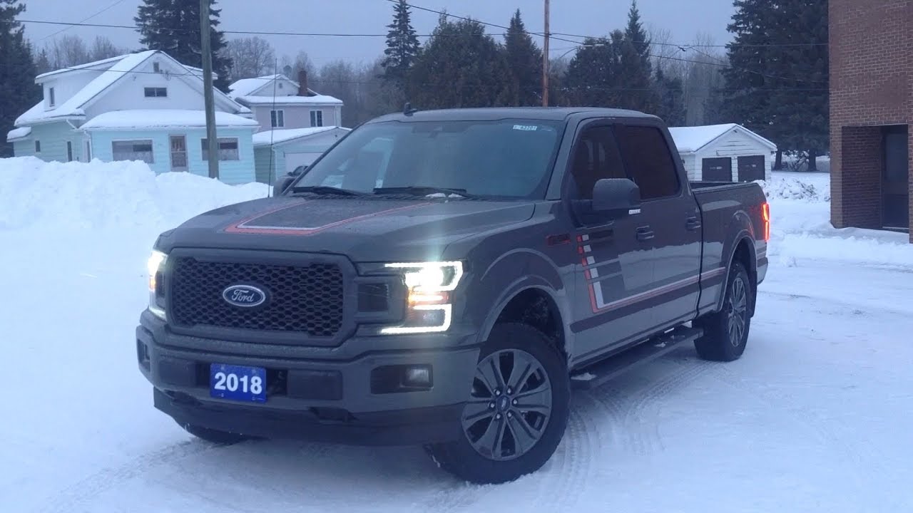 2018 Ford F-150 Lariat Sport 4X4: Start Up, Exterior, & Short Review