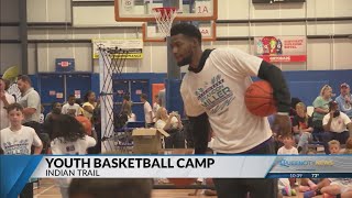 Hornets Brandon Miller hosts youth basketball camp in Indian Trail