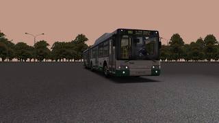 картинка: OMSI2, карта Moscow (Southwest, West, South) 2021, маршрут 682, ЛИАЗ 6213.71 2013, с информатором