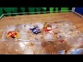 アンパンマンおもちゃアニメ❤氷水のプールとバイキンマン Anpanman toys anime