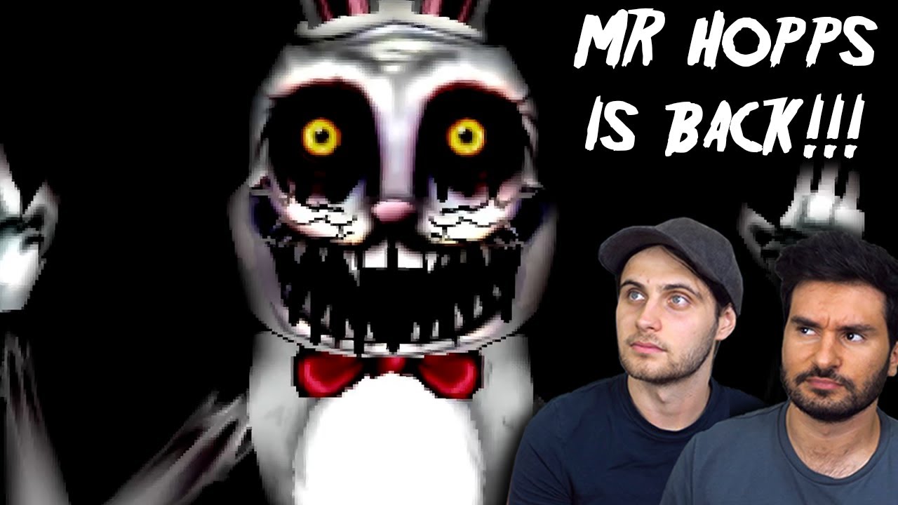 EVIL Rabbit Chases Us!! | Mr Hopp's Playhouse 3 | Horror Game - YouTube