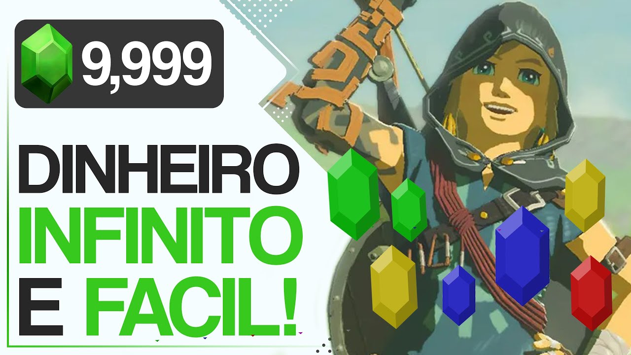 Zelda TOTK - Como fazer DINHEIRO INFINITO de uma forma FÁCIL! Farm de