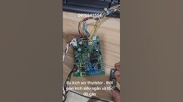 Bo mạch kích scr thyristor