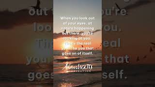 Alan Watts quote from Conversation with Myself