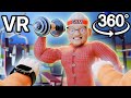 VR 360° I Am Cat - Granny Bodybuilder