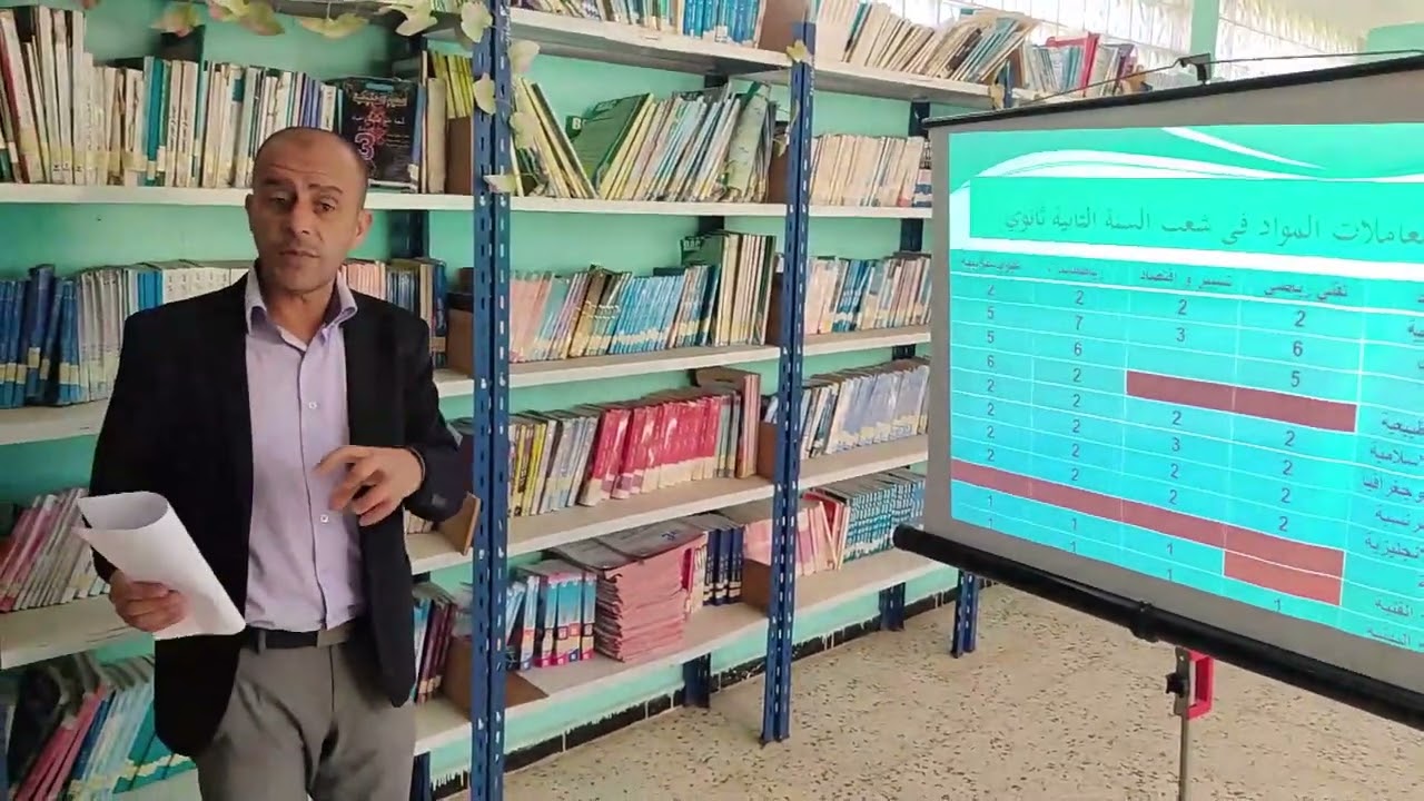 التوجيه في السنة الثانية ثانوي حصة اعلامية من تقديم مستشار التوجيه قوطيش مراد