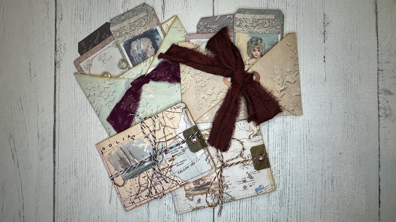 ジャンクジャーナル フランスアンティークスタイル French Style Junk Journal: Vintage Ephemera, Ribbon Closure