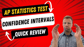 AP Stats Test Quick Review: Confidence Intervals