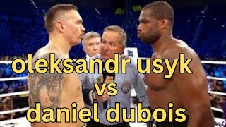 oleksandr usyk vs daniel dubois | boxing sports fights highlights