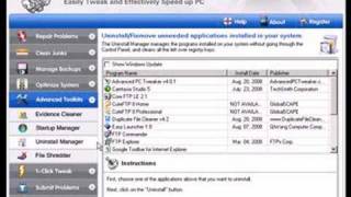 Advanced Toolkits in Advanced PC Tweaker screenshot 4
