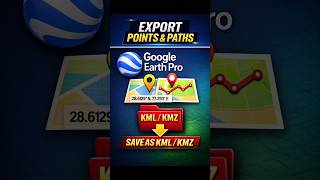 Google Earth Pro Export Trick (KML/KMZ) #shorts #fypシ