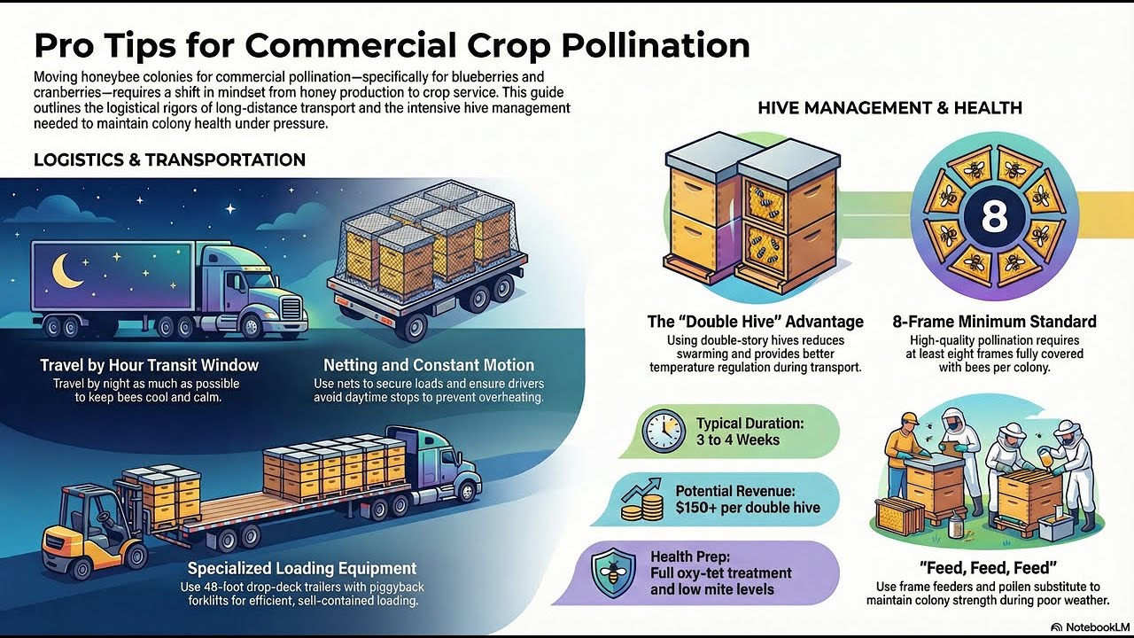 Commercial Crop Pollination Pro Tips