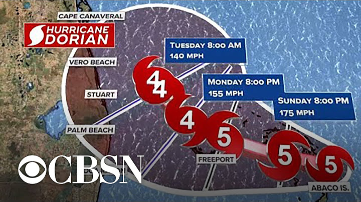 Hurricane Dorian slams Bahamas as monster Category 5 storm